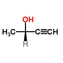 (S)-(-)-3-丁炔-2-醇结构式