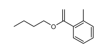 1-(1-butoxyvinyl)-2-methylbenzene结构式