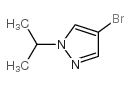 1-异丙基-4-溴吡唑结构式