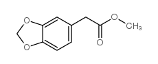苯并[1,3]二氧代l-5-乙酸甲酯结构式