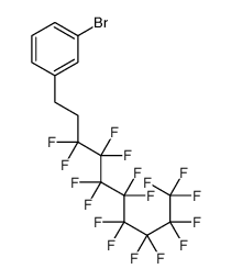 1-溴-3-(十七氟癸基)苯结构式