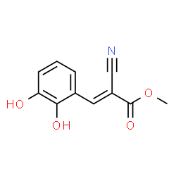 2-Propenoic acid, 2-cyano-3-(2,3-dihydroxyphenyl)-, methyl ester (9CI)结构式