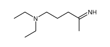 5-diethylamino-pentan-2-one-imine结构式
