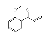 1-(2-methoxyphenyl)propane-1,2-dione结构式