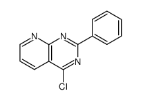 4-chloro-2-phenylpyrido[2,3-d]pyrimidine Structure