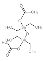 acetic acid; diethyltin; hydrate结构式