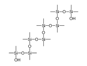 十六甲基-1,15-二羟基八硅氧烷结构式