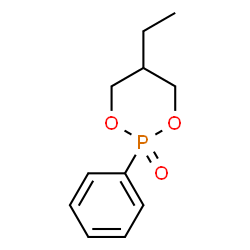 1,3,2-Dioxaphosphorinane,5-ethyl-2-phenyl-,2-oxide(9CI)结构式