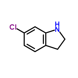 6-Chloro-2,3-dihydro-1H-indole Structure