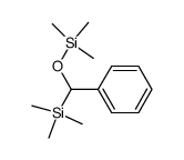 α-trimethylsilyl-α-trimethylsiloxytoluene Structure