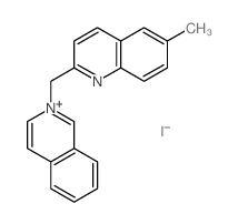 2-(1H-isoquinolin-2-ylmethyl)-6-methyl-quinoline结构式