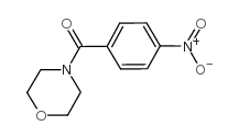 吗啉基(4-硝基苯基)甲酮结构式