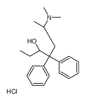 (R*,R*)-(+-)-beta-(2-(Dimethylamino)propyl)-alpha-ethyl-beta-phenylben zeneethanol HCl Structure
