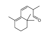2-methyl-4-(2,6,6-trimethylcyclohexen-1-yl)but-3-enal结构式