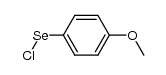4-methoxybenzeneselenenyl chloride Structure