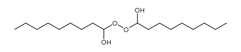 1,1'-peroxy-bis-nonan-1-ol结构式
