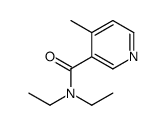 N,N-diethyl-4-methylpyridine-3-carboxamide Structure