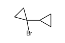 1-bromo-1-cyclopropylcyclopropane结构式