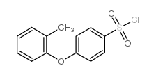 4-(2-methylphenoxy)benzenesulfonyl chloride Structure