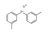 lithium di-(m-tolyl)-phosphide Structure