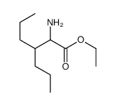 2-Propyl-2-aminovaleric acid ethyl ester结构式