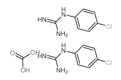 4-chlorophenylguanidine carbonate Structure