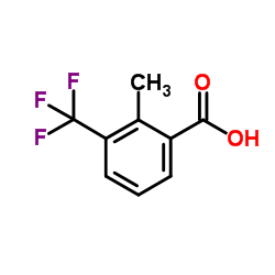 2-甲基3-(三氟甲基)苯甲酸结构式