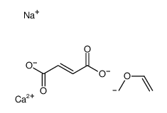 马来酸-甲基乙烯醚共聚物钙钠盐结构式