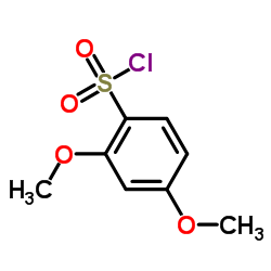 2,4-Dimethoxybenzenesulfonyl chloride Structure