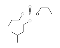 3-methylbutyl dipropyl phosphate Structure