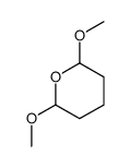 tetrahydro-2,6-dimethoxy-2H-pyran Structure