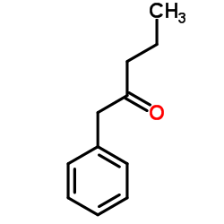 1-苯基-2-戊酮结构式