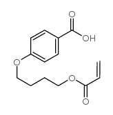 4-(4-丙烯酰氧基叔丁氧基)-苯甲酸结构式
