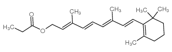 视黄醇丙酸酯结构式