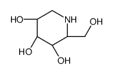 (2R,3R,4R,5S)-2-羟甲基哌啶-3,4,5-三醇结构式