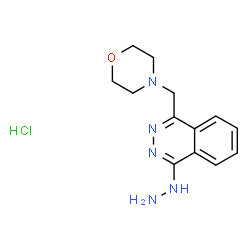 4-morpholinomethyl-1-hydrazinophthalazine Structure