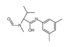 (2S)-N-(3,5-dimethylphenyl)-2-[formyl(methyl)amino]-3-methylbutanamide Structure