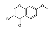 3-溴-7-甲氧基-4H-色烯-4-酮结构式
