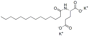 L-Glutamic acid, N-(1-oxotetradecyl)-, potassium salt (9CI) picture