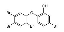 5-bromo-2-(2,4,5-tribromophenoxy)phenol Structure