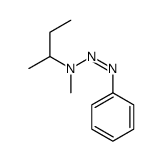N-methyl-N-phenyldiazenylbutan-2-amine Structure