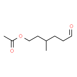 6-acetoxy-4-methylhexanal结构式