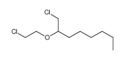 1-chloro-2-(2-chloroethoxy)octane结构式