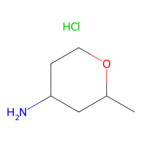 2-甲基-四氢-2H-吡喃-4-胺盐酸盐结构式