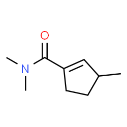 1-Cyclopentene-1-carboxamide,N,N,3-trimethyl- Structure
