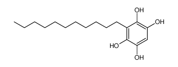 3-undecyl-benzene-1,2,4,5-tetraol Structure