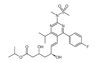 Rosuvastatin isopropyl ester Structure