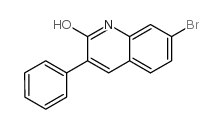 7-溴-3-苯基喹啉-2(1H)-酮结构式