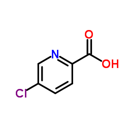 5-氯吡啶-2-羧酸结构式