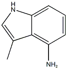 1H-Indol-4-amine,3-methyl-(9CI) Structure